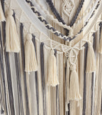 Large Macrame Wall Hanging Panels Handmade Wall Art Home Living Room Bedroom Decor